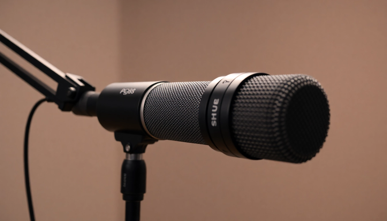 High-quality PG88 wireless microphone in a professional recording studio with clear controls and modern design for live sound applications.