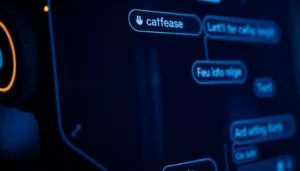 Engaging nsfw ai chat scene showcasing a modern digital interface with seductive conversation cues for adult AI interactions.